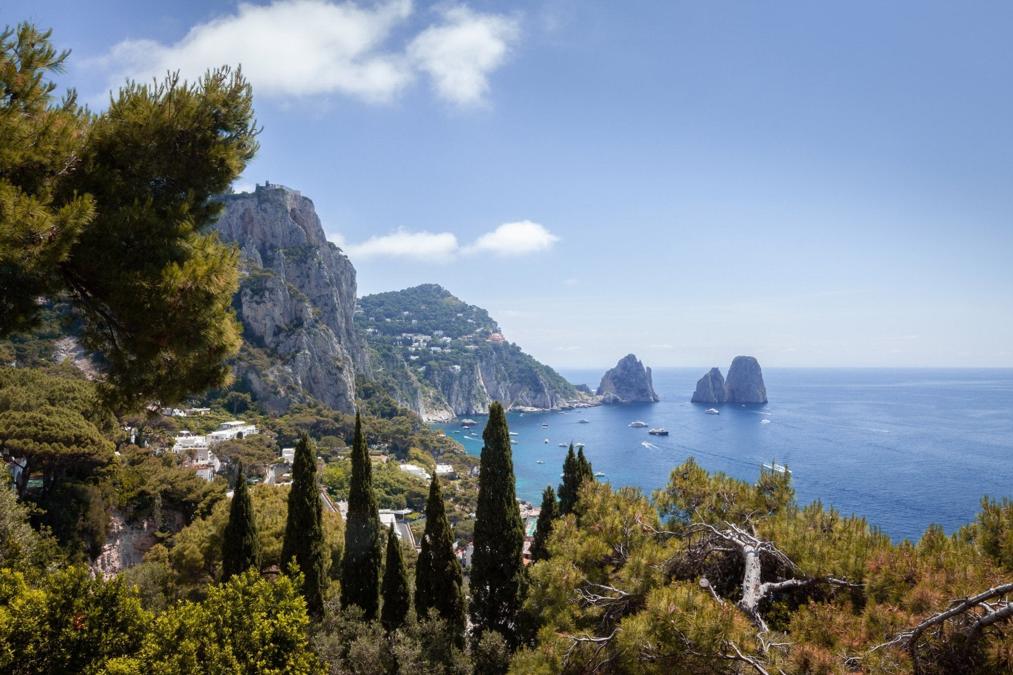 Azure - Capri Island - Yaopey Fine Art - 