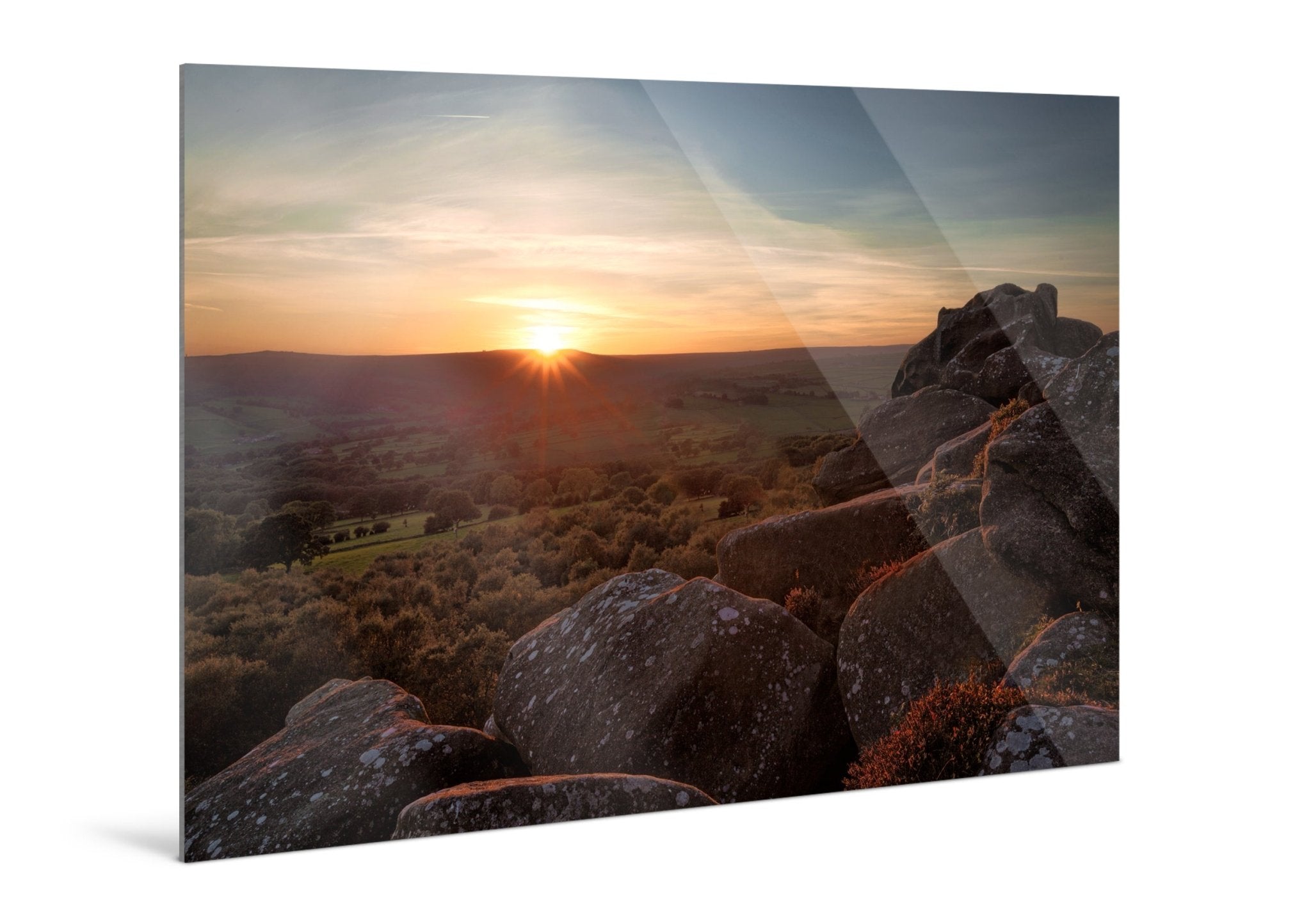 Brimham Rocks - Golden Horizon - Yaopey Fine Art - 