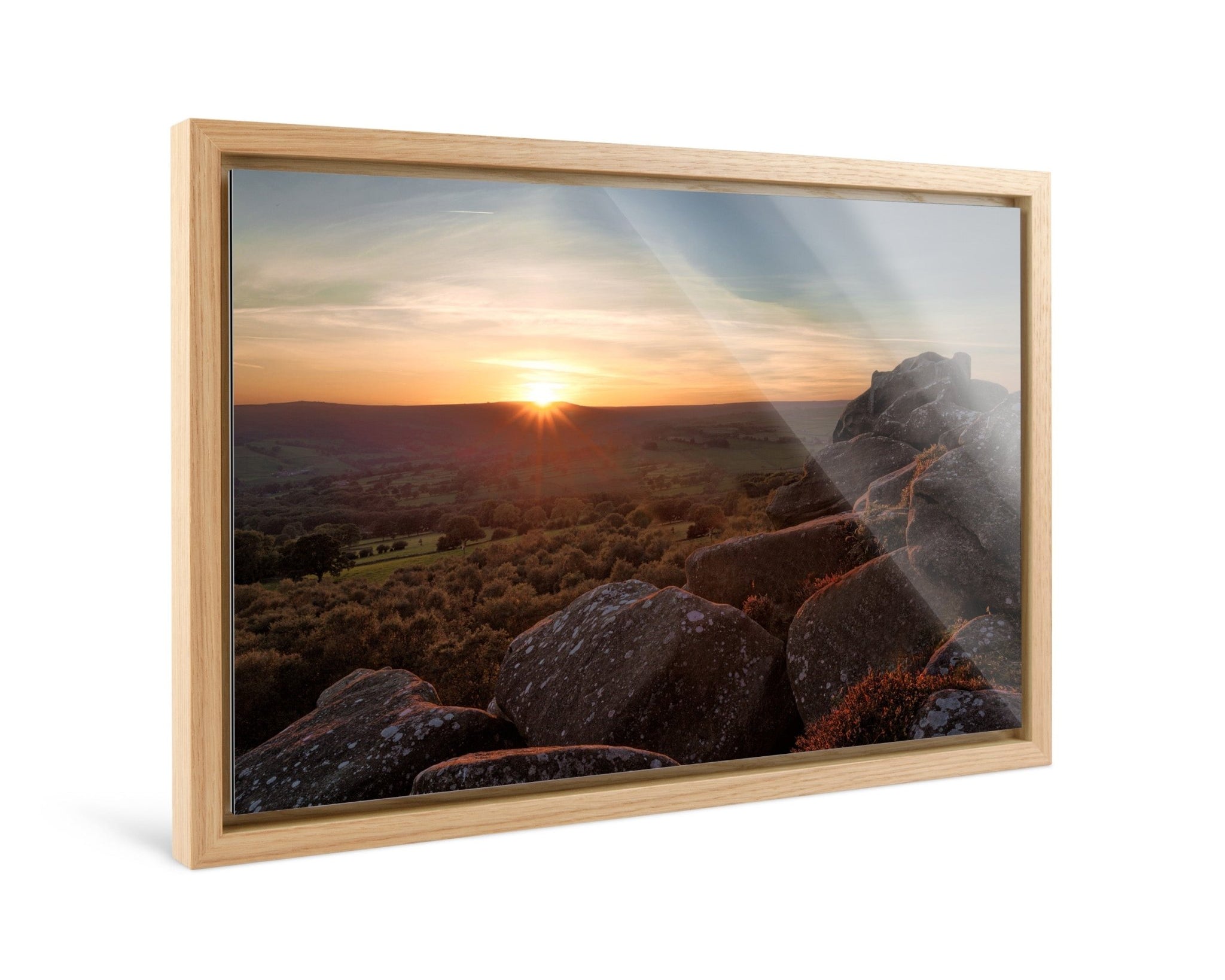 Brimham Rocks - Golden Horizon - Yaopey Fine Art - 