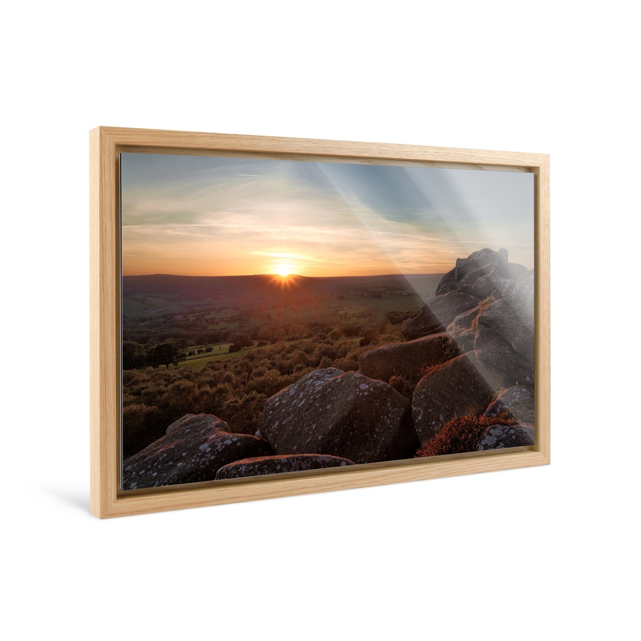Brimham Rocks - Golden Horizon - Yaopey Fine Art - 