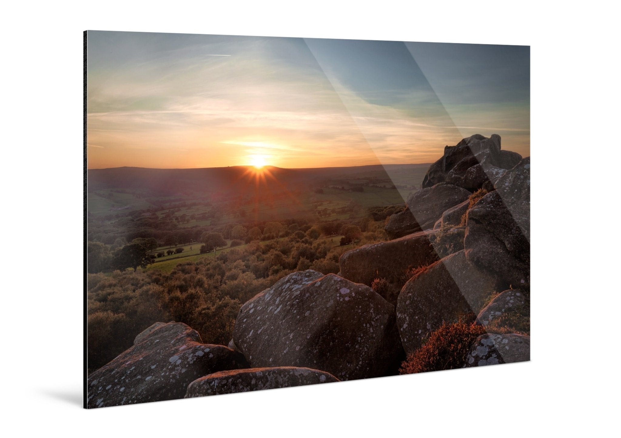 Brimham Rocks - Golden Horizon - Yaopey Fine Art - 
