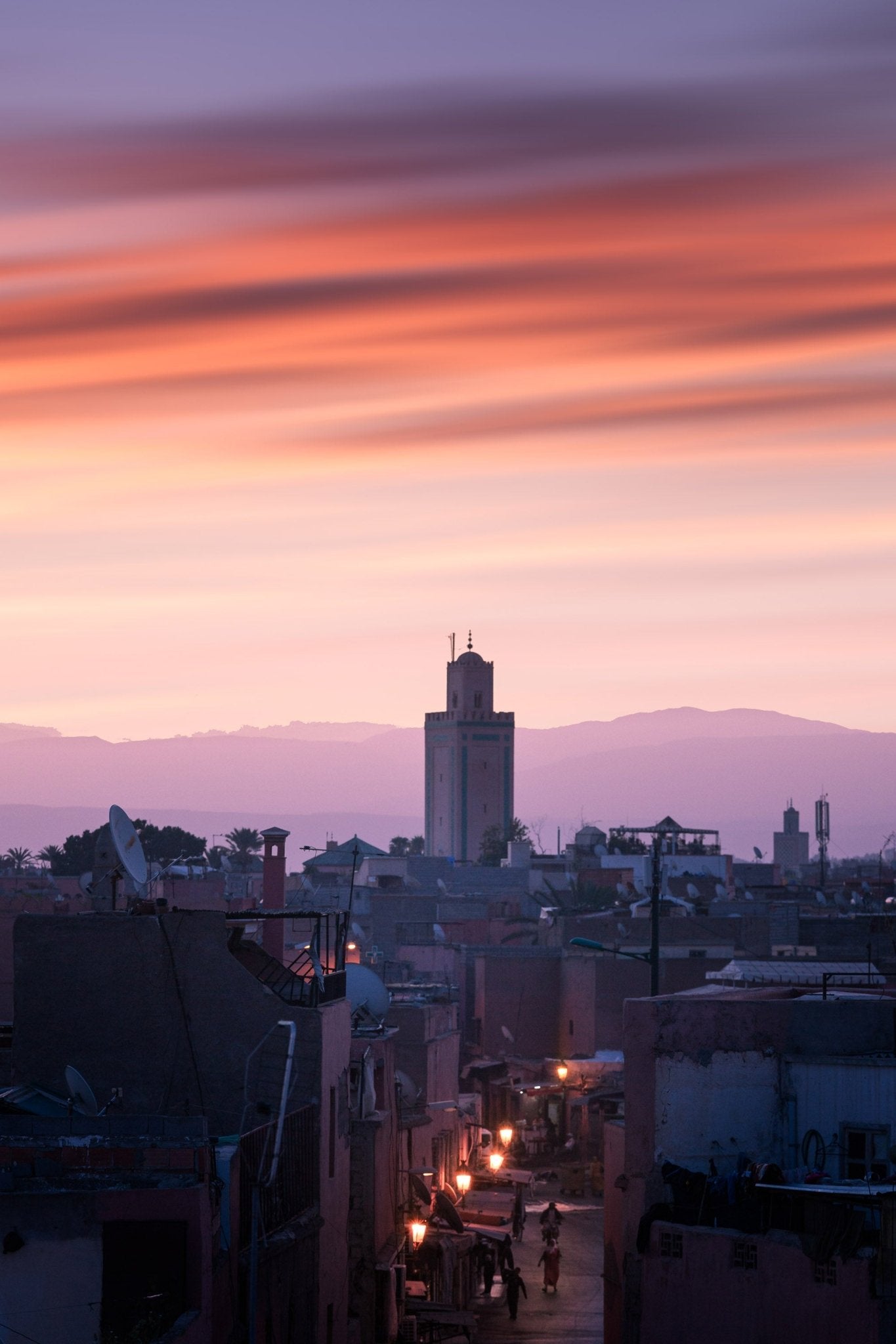 Dusk - Marrakesh - Yaopey Fine Art - 