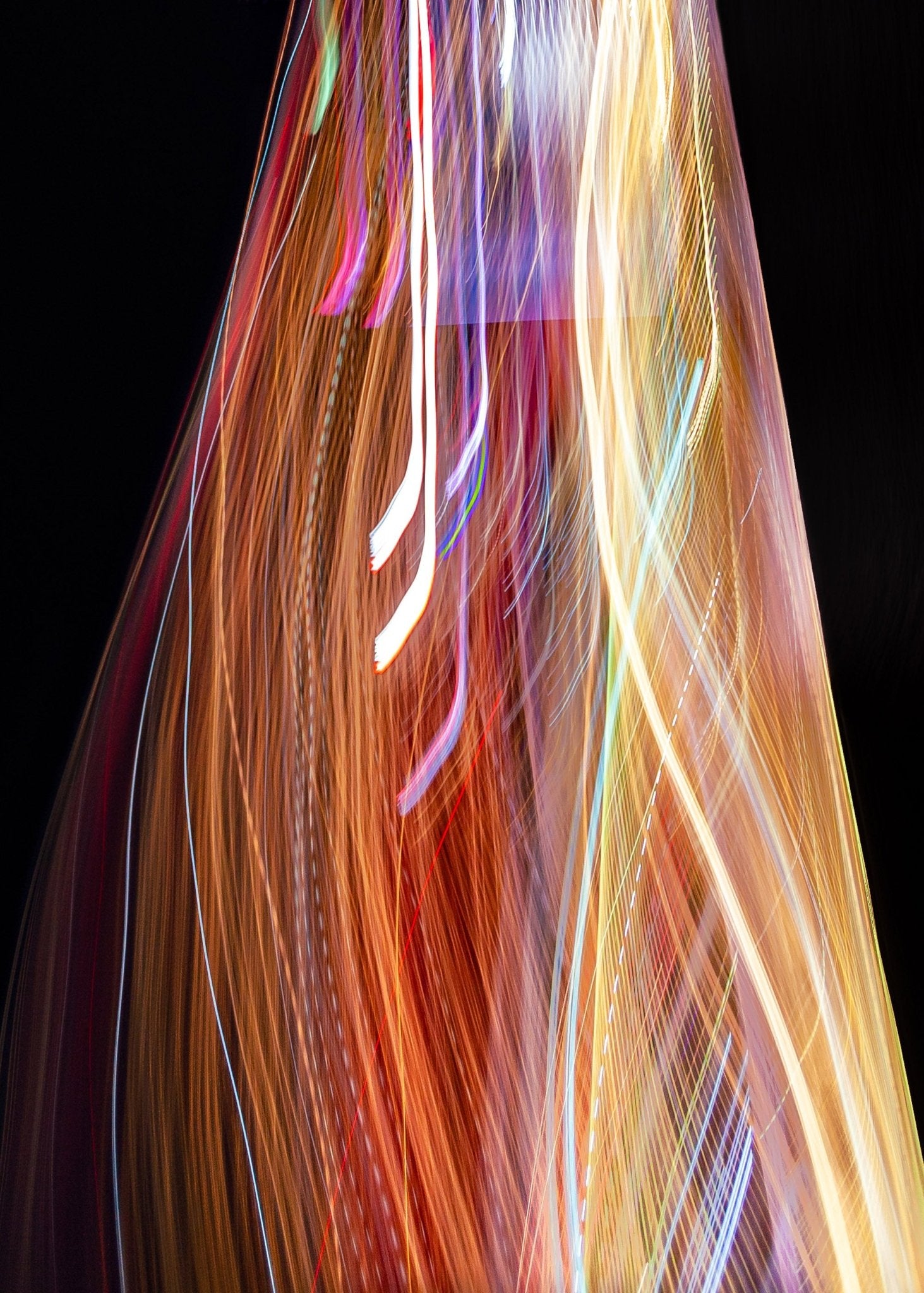 Electric Veil (Portrait) - Yaopey Fine Art - 