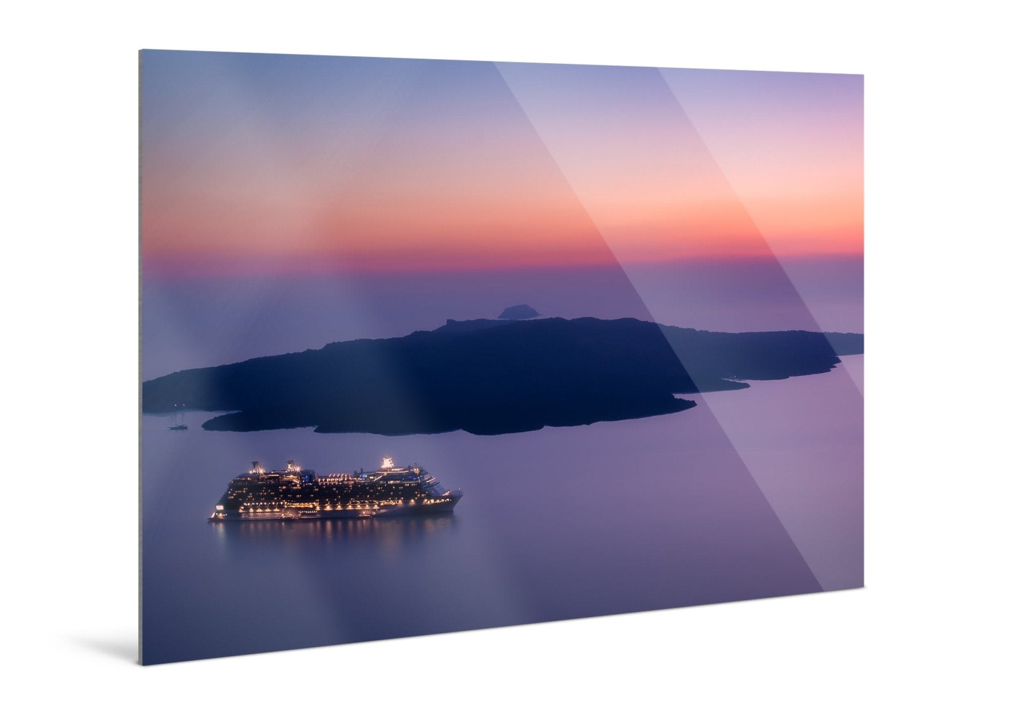 Odyssey - Santorini - Yaopey Fine Art - 