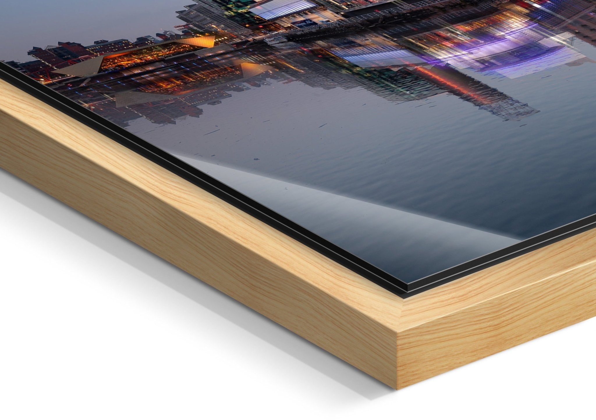 Reflections II - Salford Quay - Yaopey Fine Art - 