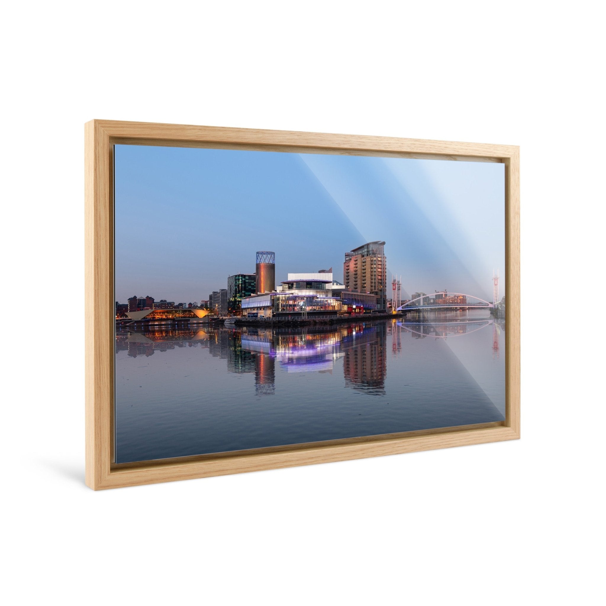 Reflections II - Salford Quay - Yaopey Fine Art - 