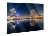 Reflections - Salford Quay - Yaopey Fine Art - 