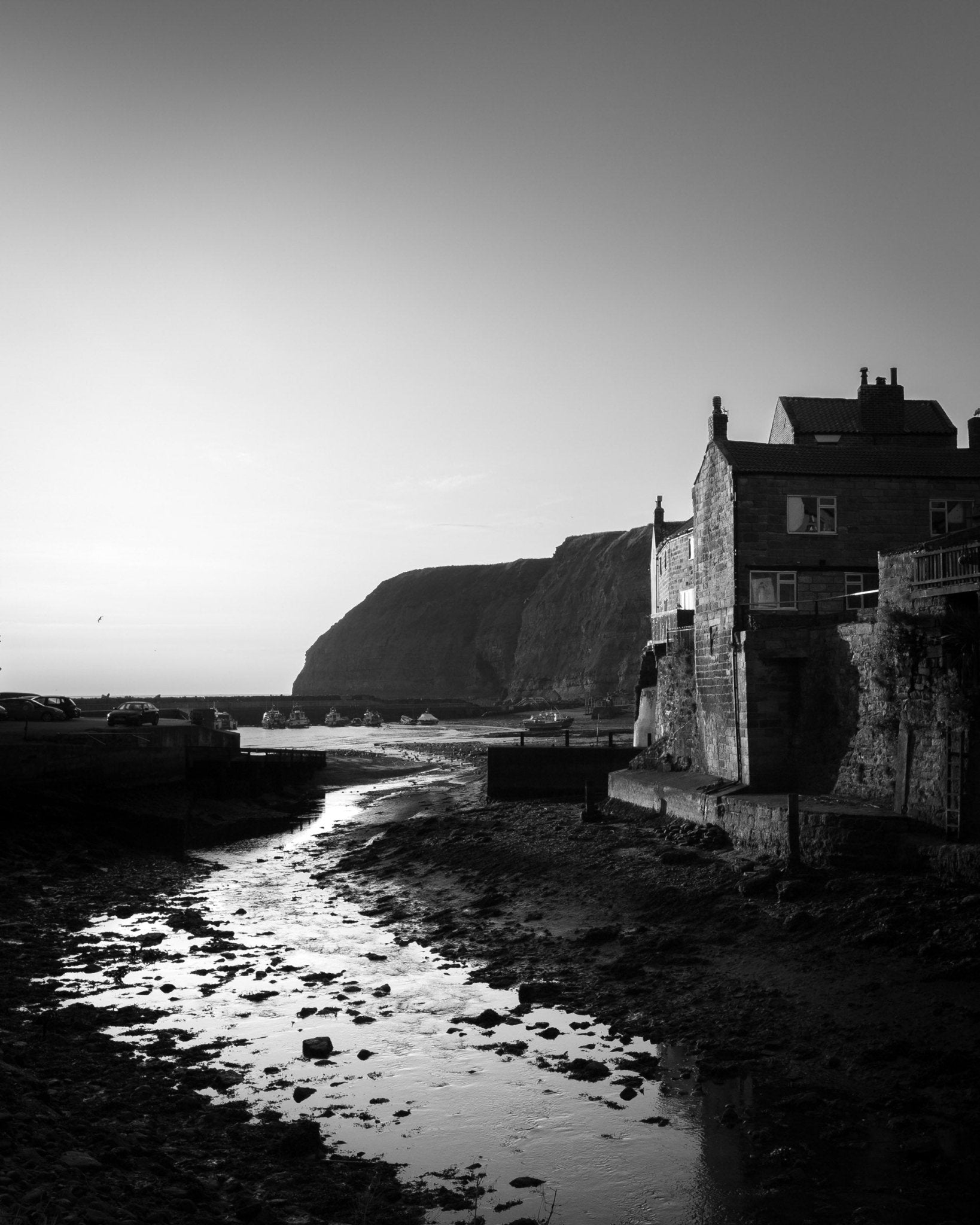 Shore - Staithes - Yaopey Fine Art - 