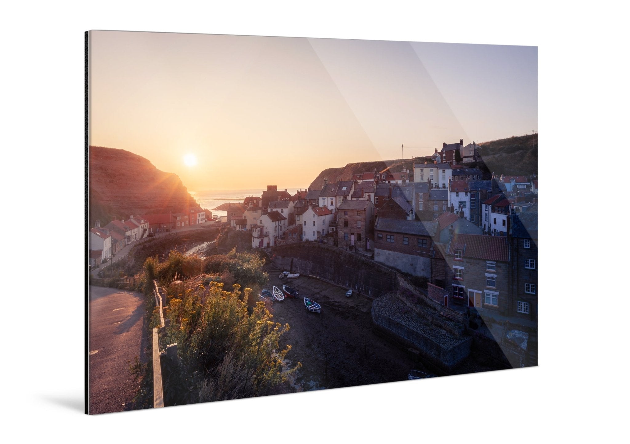Solitude - Staithes - Yaopey Fine Art - 