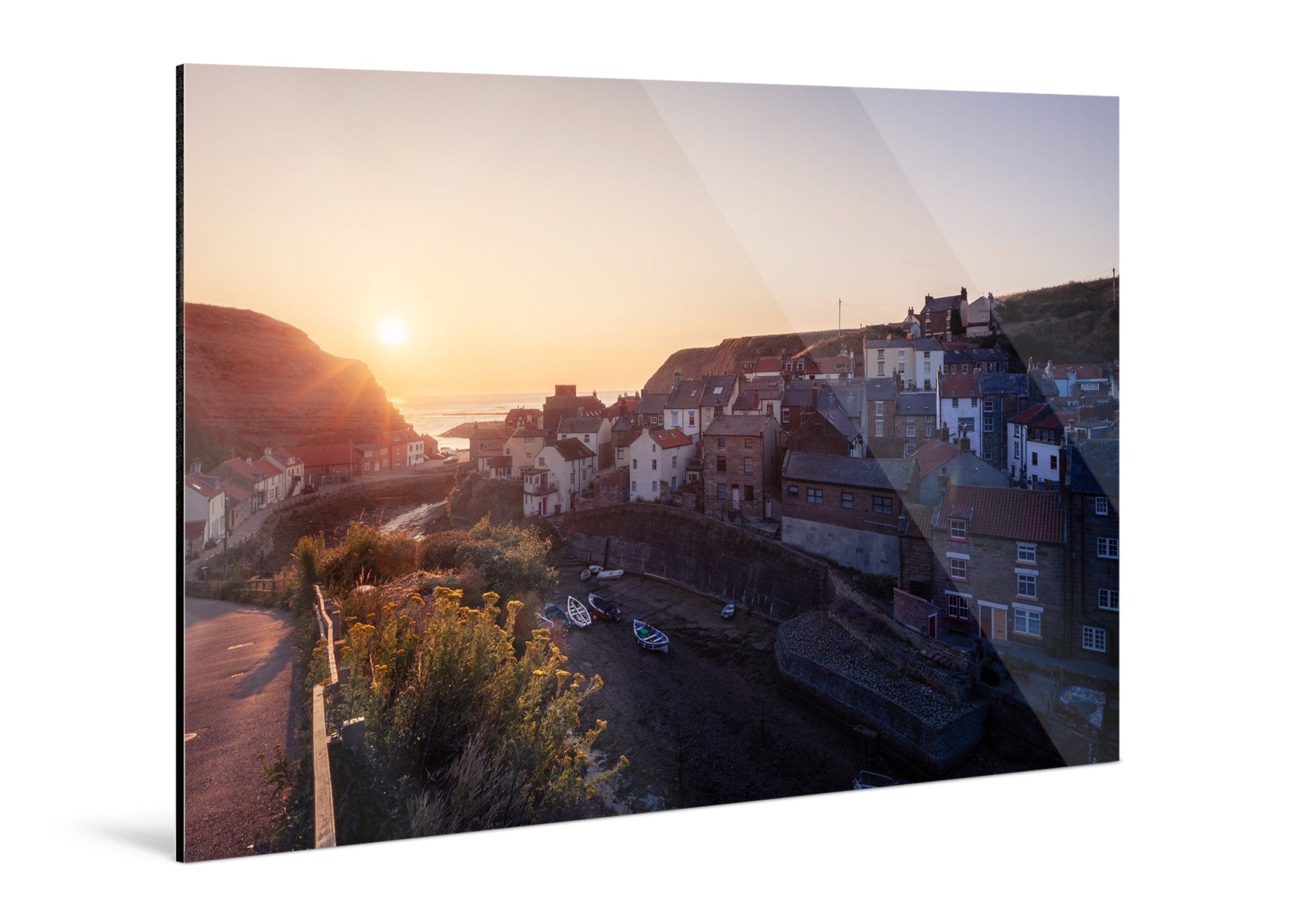 Solitude - Staithes - Yaopey Fine Art - 