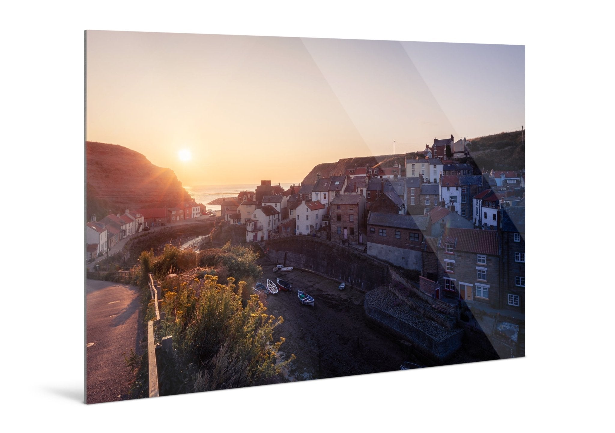 Solitude - Staithes - Yaopey Fine Art - 