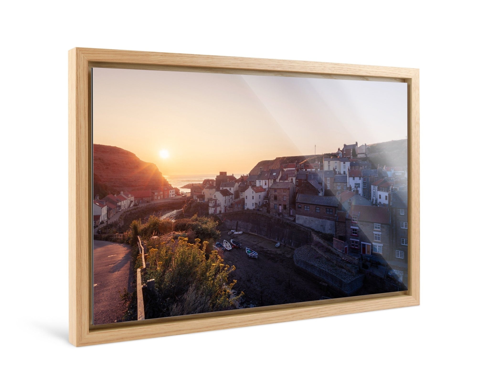 Solitude - Staithes - Yaopey Fine Art - 